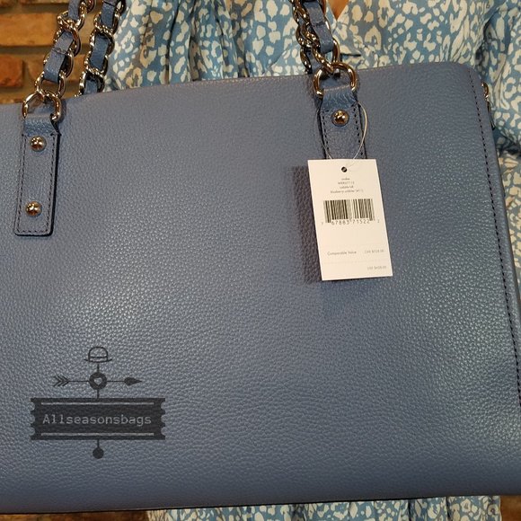 Kate Spade Andee Cobble Hill Blueberry Cobbler New - Picture 8 of 15